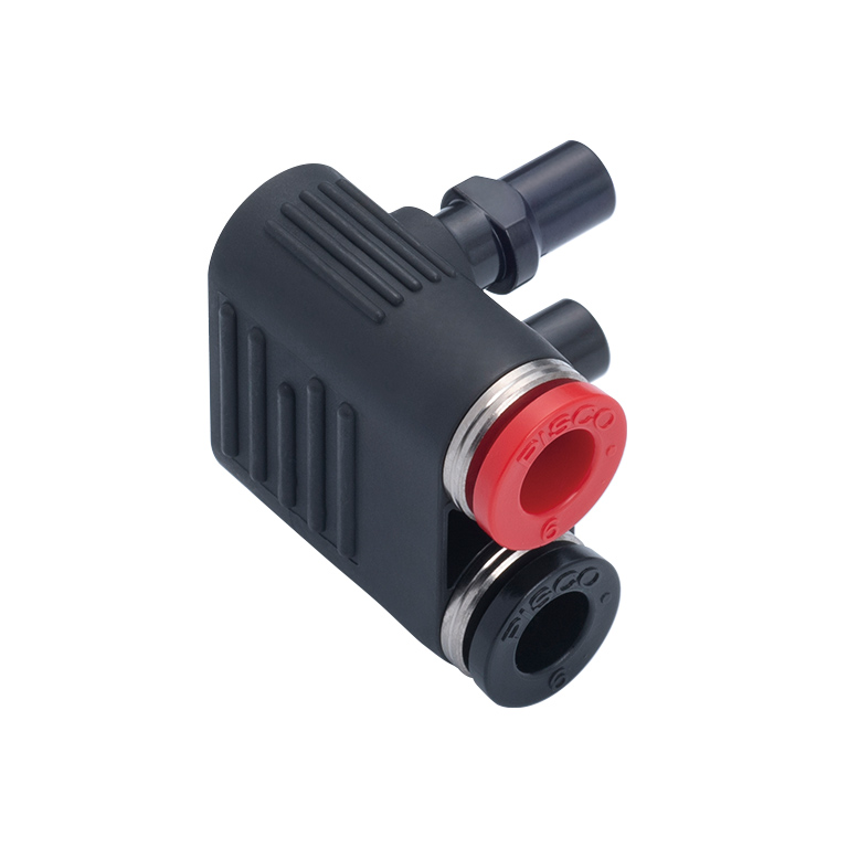 Twin Coupling Plug, Right Outlet QWP-R