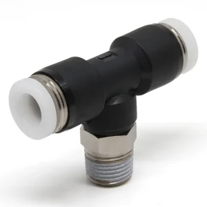 PISCO PB Series push-in male branch tee for 1/4 inch tube