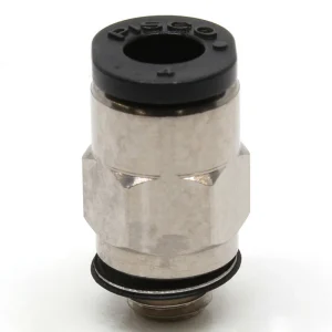 PISCO PC Series mini push-in male connector for 4 mm tube