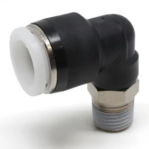 PISCO PL Series push-in male elbow for 1/2 inch tube