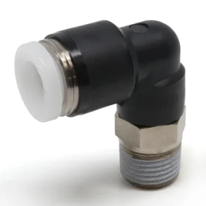 PISCO PL Series push-in male elbow for 1/4 inch tube